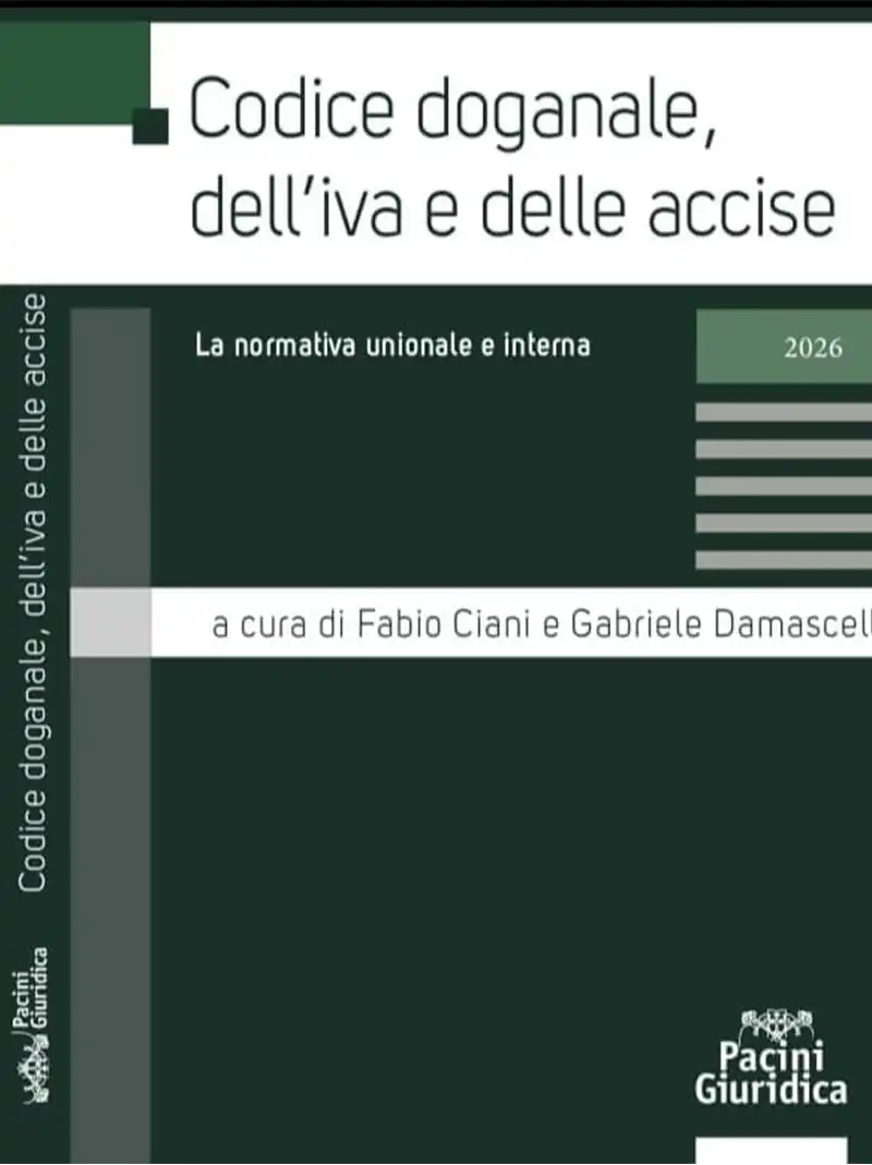 Codice Doganale dell'IVA e delle accise 2026 — Copertina